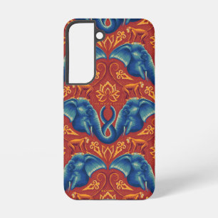 Vibrant Safari Tapestry Pattern - The White Lotus Samsung Galaxy S22 Case