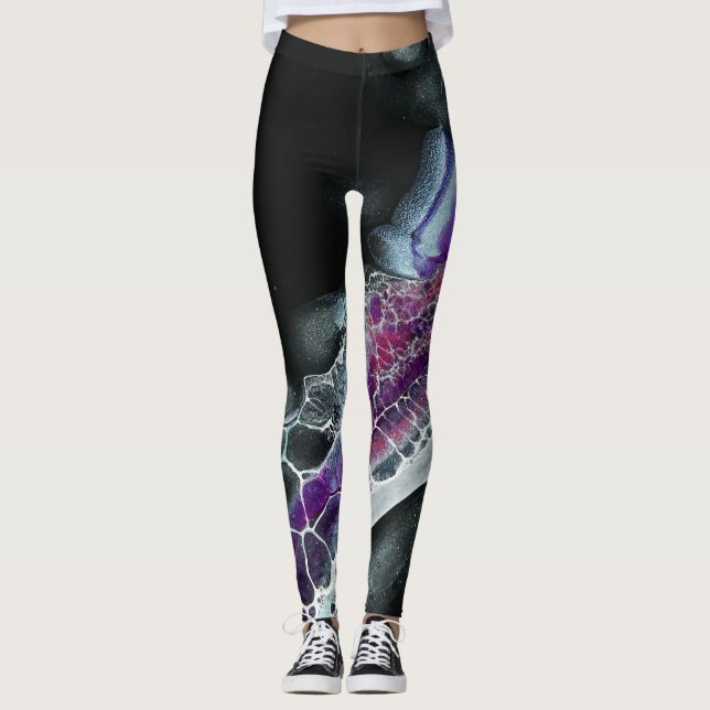Vibrant scale leggings (Front)
