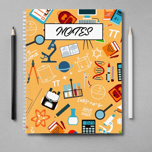 Vibrant Science Design Perfect for Class and Study Notebook (Creator Uploaded)