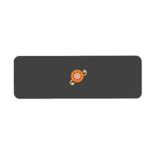 Vibrant Signature Return Address Labels