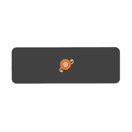 Vibrant Signature Return Address Labels