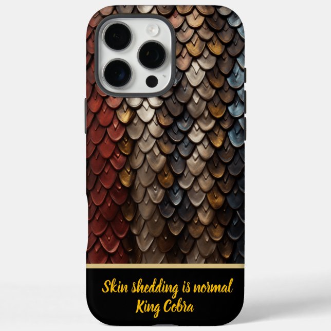 Vibrant snakeskin patterns in nature Case-Mate iPhone case (Back)