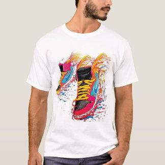 Vibrant Sneakers T-Shirt