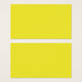 Vibrant Solid Yellow Background  (Front & Back)