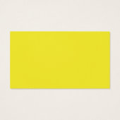 Vibrant Solid Yellow Background  (Back)