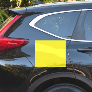 Vibrant Solid Yellow Background  Sticker