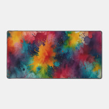 Vibrant Splash Mousepad – Bold and Colorful Design