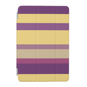 Vibrant Striped Colorful Pattern iPad Mini Cover