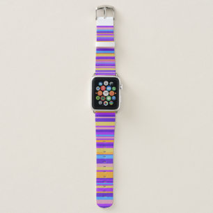 Vibrant Stripes Apple Watch Band