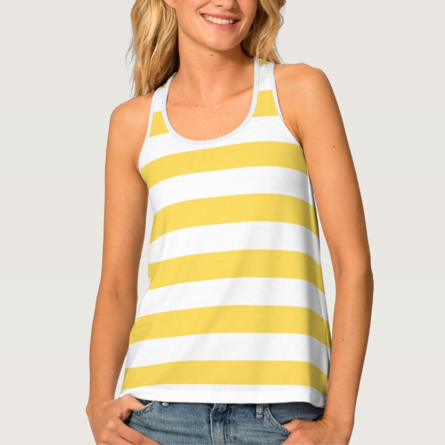 Vibrant Stripes Tank Top (Front)