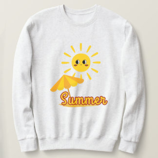 Vibrant Summer Sunshine Design Sweatshirt