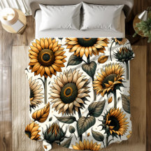Vibrant Sunflower Pattern