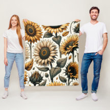 Vibrant Sunflower Pattern