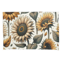 Vibrant Sunflower Pattern