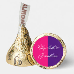 Vibrant Sunrise Minimalist Mix & Match Wedding Hershey®'s Kisses®