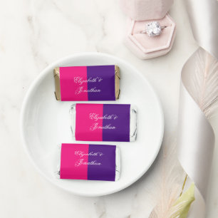 Vibrant Sunrise Minimalist Mix & Match Wedding Hershey's Miniatures