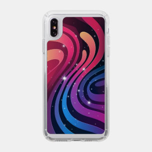 Vibrant Swirls: Gradient Wallpaper Speck iPhone XS Max Case