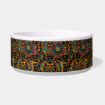 Vibrant Teal "Aztec Dream" Luxe Large Pet Bowl<br><div class="desc">Unveil a touch of ancient artistry for your beloved pet with this vibrant teal 'Aztec Dream' pet bowl. Crafted with love, its intricate patterns echo the timeless designs of the Aztec civilization, bringing a unique and stylish flair to your pet's dining area. Not only a feast for the eyes but...</div>