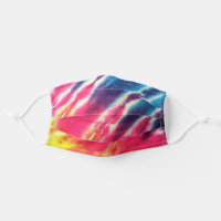Vibrant Tie Dye Cloth Face Mask