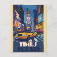 Vibrant Times Square: NYC Vintage