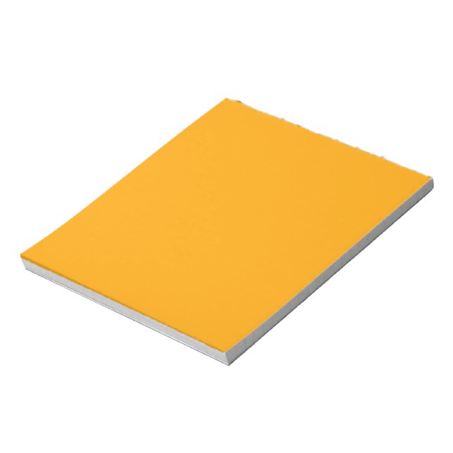 Vibrant Traffic Yellow Decor You Can Customize Notepad (Rotated)
