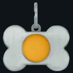 Vibrant Traffic Yellow Decor You Can Customize Pet ID Tag<br><div class="desc">This custom product is available in a vibrant traffic yellow accent color decor for yourself or as a gift sure to make an impression in all occasions. Click on the "Customize it!" button or link you find on this product page to reveal a set of user friendly designing tools to...</div>