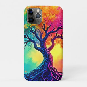 Vibrant Tree of Life: Roots of Hope Design iPhone 11 Pro Case