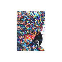 Vibrant Tropical Bird Wall Art in Expressionist