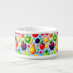 Vibrant Tropical Fruits Bowl