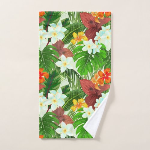 Vibrant Tropical Hand Towel