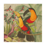 Vibrant Tropical Toucan Birds Art Exotic Jungle 
