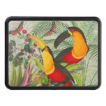 Vibrant Tropical Toucan Birds Art Exotic Jungle  Hitch Cover