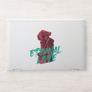 Vibrant, urban, trendy graphic design Eternal Love HP Laptop Skin