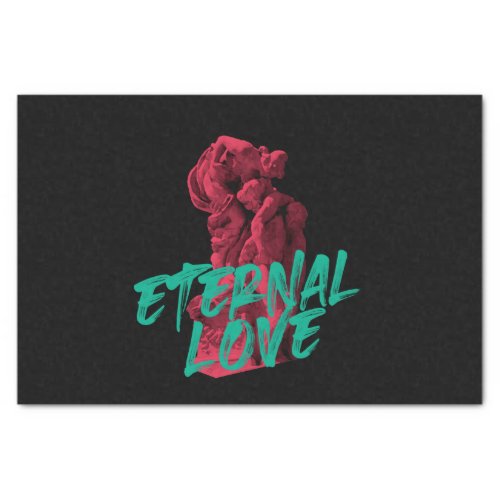 Vibrant urban trendy graphic design Eternal Love Tissue Paper