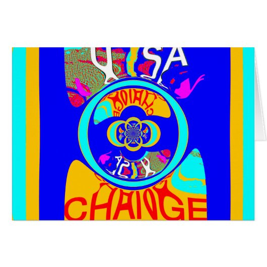 Vibrant USA Change: A Bold Statement (Front Horizontal)