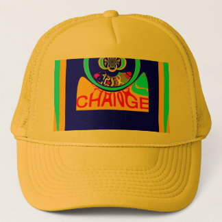 Vibrant USA Change: A Bold Statement Trucker Hat
