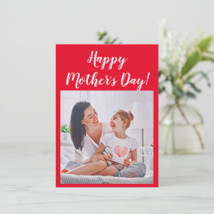 vibrant valentine heart note card