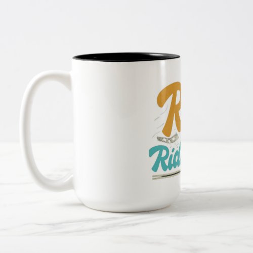 Vibrant Vibes Two_Tone Coffee Mug