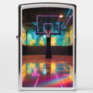 Vibrant Victory Basketball Zippo Lighter