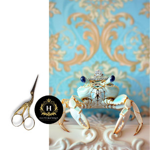 Vibrant Vintage Floral King Crab Decoupage Tissue Paper