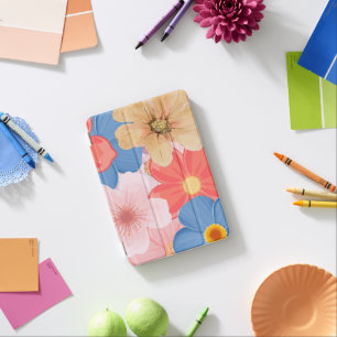 Vibrant Watercolor Floral Garden iPad Mini Case