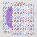 Vibrant Watercolor Floral Pattern Wildflowers Save The Date | Zazzle