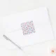 Vibrant Watercolor Floral Pattern Wildflowers Square Sticker | Zazzle