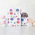 Vibrant Watercolor Floral Pattern Wildflowers Wrapping Paper | Zazzle