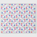 Vibrant Watercolor Floral Pattern Wildflowers Wrapping Paper | Zazzle