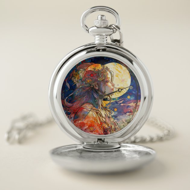Pocket watch for girl online