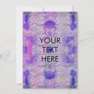 Vibrant Watercolor Tie Dye Blank Card