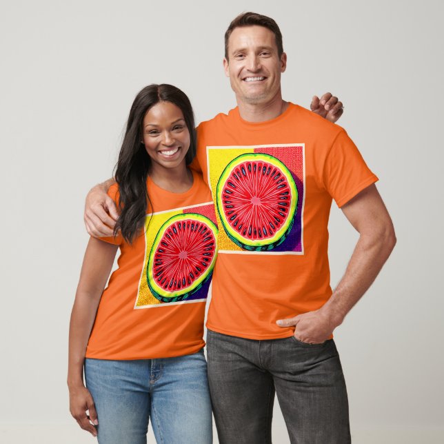 Vibrant Watermelon Pop Art T-Shirt (Unisex)