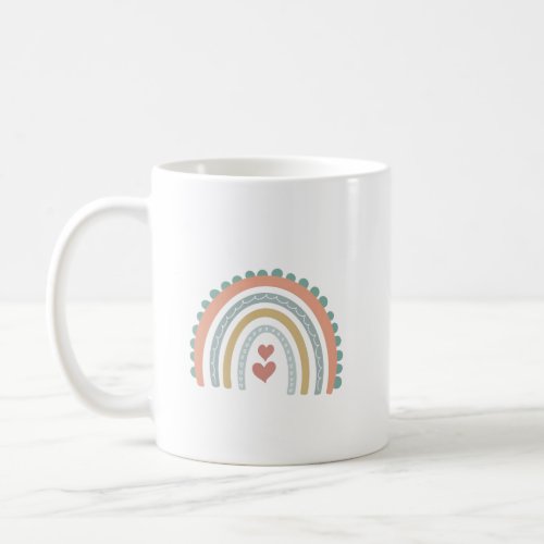  Vibrant Whirl Abstract Rainbow Mug Coffee Mug