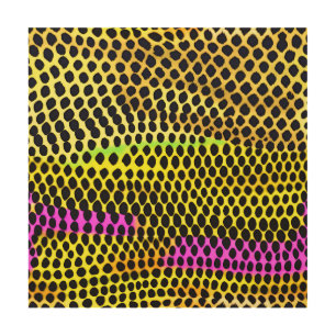 "Vibrant Wilderness" Colourful Abstract Print